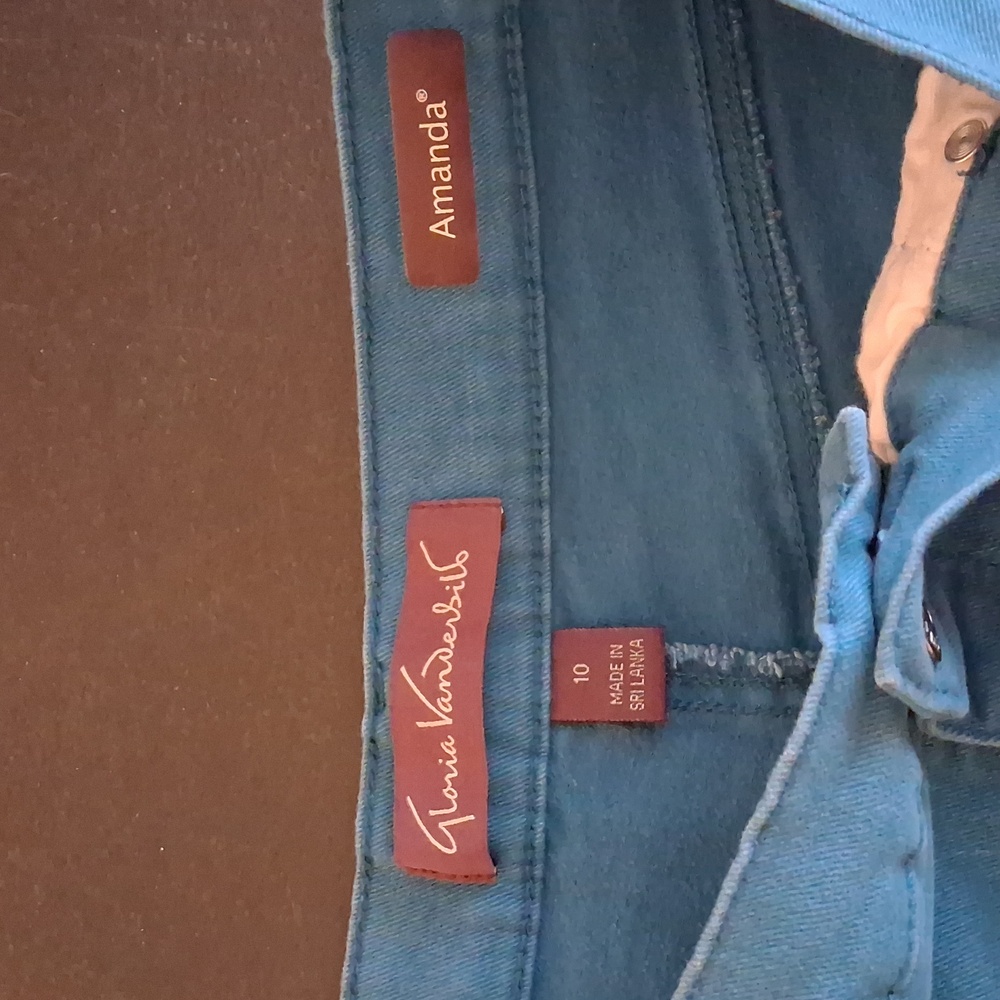 Blue Women's Straight-Leg Jeans - Picture 3 of 4